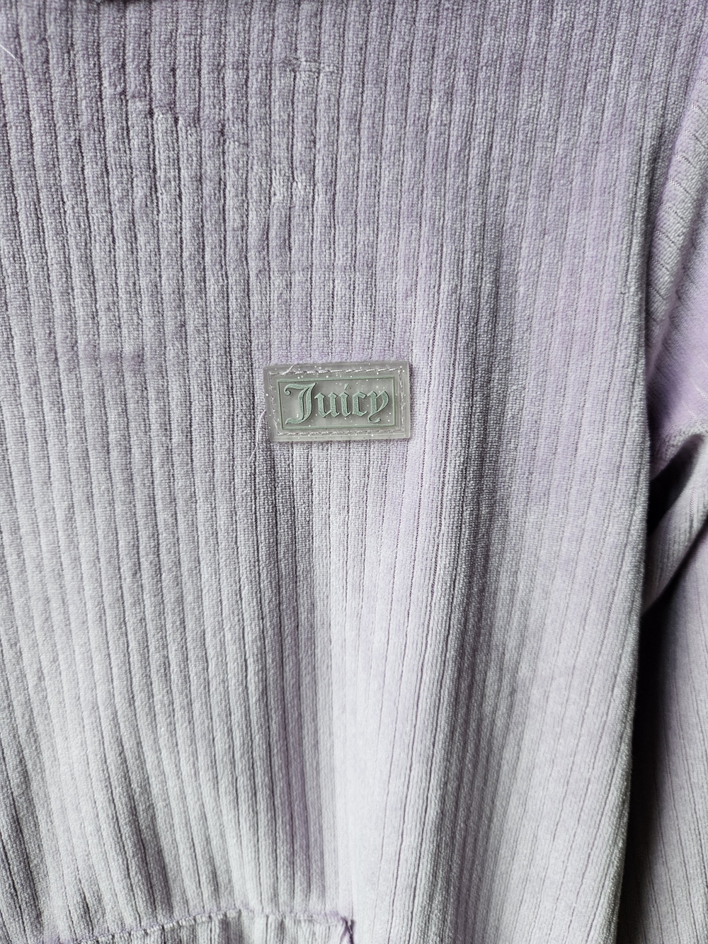 Juicy Couture Lavender Hoodie Size 6 - Picture 3 of 4